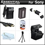 Essential Accessories Kit For Sony Cyber-Shot DSC-HX100V Digital Camera Inc ....