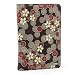 JAVOedge Cherry Blossom Book Case for the Barnes & Noble Nook Nook Color / Nook Tablet (Cocoa) - Latest Generation