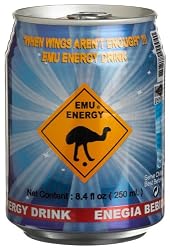 Emu Energy  Drink, 8.4-Ounce Cans (Pack of 24)