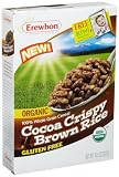 Erewhon Cocoa Crispy Brown Rice Cereal, Gluten Free, Organic, 10.5-Ounce Boxes (pack of 6)[Amazon Frustration-Free Packaging]