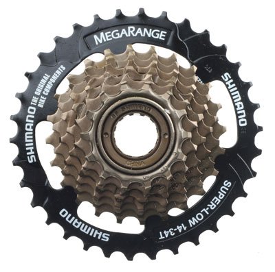 Shimano 7 Speed Freewheel, 14-34, MegaRange On Sale