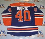 Devan Dubnyk Edmonton Oilers Autographed/Hand Signed Hockey Jersey
