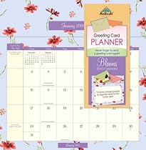 Blooms Greeting Card Planner File-it - Vertical 2010 Vertical Calendar