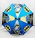 DC Comics Batman Kids' Umbrella with 3D Batman Figurine Handle