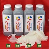 4 Toner Refill Kits for Hp Q5949a 49a or for Laserjet 1160 1320 Series 3390 with Chips