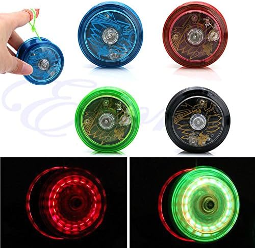 Light Up YoYo Ball for Magic Juggling Toy Fancy Moves Flashing LED Color Random 100% brand new and
