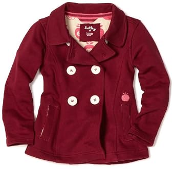 Girls 2-6x Nordic Apples Kids Bella Rosa Terry Jacket