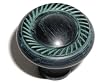 Top Knobs-Somerset Collection M328 Swirl Cut Knob in Dark Verdigris