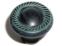 Top Knobs-Somerset Collection M328 Swirl Cut Knob in Dark Verdigris