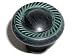Top Knobs-Somerset Collection M328 Swirl Cut Knob in Dark Verdigris