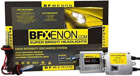 BFXenon HIDH16/5202/2504S8000 Ice Blue H16/5202/2504 Premium OEM HID Xenon Headlight Upgrade Kit
