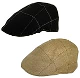 Christys' Crown Martinique Hemp Ivy Scally Cap Eco Sustainable Punk Rock Golf Hat