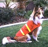 SAFETY VEST REFLECTIVE ORANGE SM