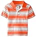 The Children's Place Baby Boys' Short Sleeve Neon Stripe Polo