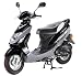 Wild Eagle Motorroller LEVEL 100 (Mofa-Roller (25 km/h), Schwarz)
