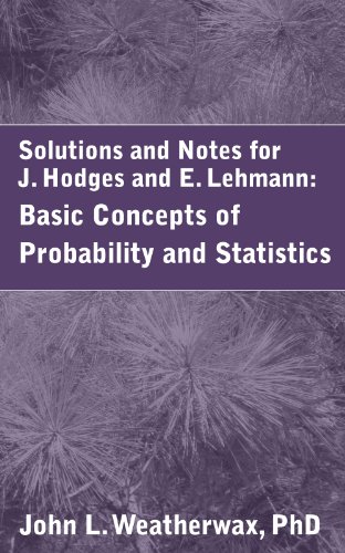 A Solution Manual and Notes for: Basic Concepts of Probability and Statistics: