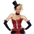 Leg Avenue Nylon Fingerless Gloves With Glitter Bat Applique