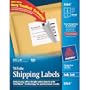 Avery Shipping Labels for Ink Jet Printers with TrueBlock Technology, 3.33 x 4 Inches, White, Pack of 150 (08164)