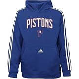 adidas Detroit Pistons Youth (sizes 8-20) Gameday Hoodie