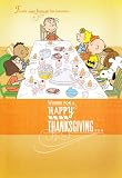 Charlie Brown and Friends Thanksgiving Card 