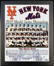 Buy 1969 New York Mets World Series Champions 11 x 13 Plaque from Healy Pro by Healy Pro