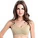 Senchanting Seamless Double Layer Push up U-back Wirefree Gym Yoga Sports Bra