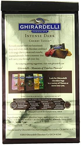 Ghirardelli Cherry Tango Intense Dark 4.12oz (6-pack)