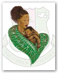 My Legacy - AKA Alpha Kappa Alpha by Johnny Myers 12"x16" Art Print Poster