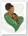 My Legacy - AKA Alpha Kappa Alpha by Johnny Myers 12"x16" Art Print Poster