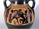 Posters: Greek Art - Theseus Fighting the Minotaur (Detail) Art Print (30 x 40 cm)