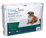 Puppy Training Pads - ClearQuest Reusable Puppy Pads - Set of 2 - Small (17 x 17)