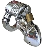Sex-Zone&reg; CB-6000S Male Chastity Device - Transparent + 1 x Penis Condom