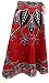 Long Skirt from India for Women Batik Print in Cotton