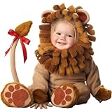 Lil Characters Unisex-baby Infant Lion Costume, Brown, 12-18 Months