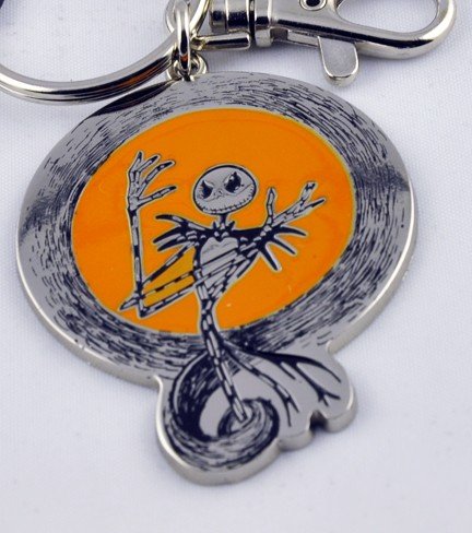 Pumpkin King Nightmare Before Christmas Keychain Jack