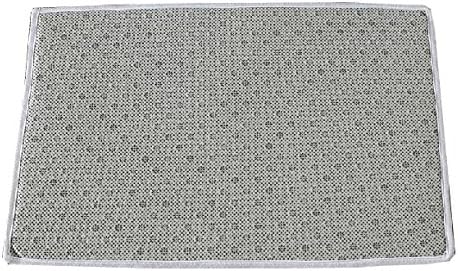 Creative Mats Cartoon Cat Moon Doormat 15" by 23" - Blue