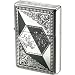 ZIPPO(ジッポー) BUP-CREST[バップ・クレスト] 両面焼付プリント ニッケルハイプレート加工 ブラック&ネイビー BUP-CREST
