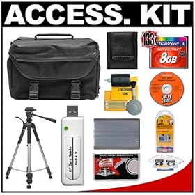 Click here to buy Accessory Kit for Canon EOS 5D, 20D, 30D, 40D and 50D Digital SLR Camera with 8GB... by Precision Design.