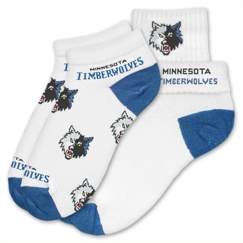NBA Minnesota Timberwolves Womens Socks, 2-Pack