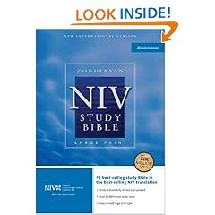 Zondervan NIV Study Bible, Large Print