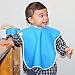 Toppy Toddler Waterproof Baby Bibs in Bulk with Snaps. Big Size. Wholesale 25-pack