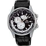 Orient Men's World-Time Black Automatic Watch #CEY04005B