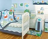 Calypso 6 Piece Baby Crib Bedding Set by Kidsline