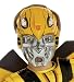 Trans Formers tm Bumble Bee tm Child Frontal Face Mask. One Size Fit