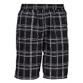 Olibia Badeshort Herren karo schwarz oder blau