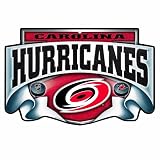 NHL Carolina Hurricanes 11-by-17 inch "Scroll" Wood Sign