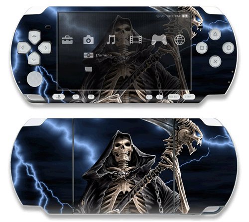 The Reaper Skull Decorative Protector Skin Decal Sticker for Sony Playstation PSP Slim / PSP 3000
