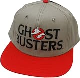 Ghostbusters Logo Mens Grey Snapback