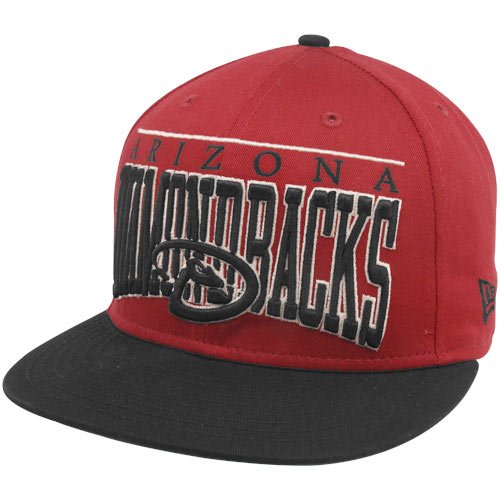 New Era Arizona Diamondbacks Sedona Red 9FIFTY Le Arch Snapback Adjustable Hat