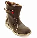 LEVI'S Boys HARBOR Boot Brown Leather